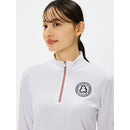 ベストスポーツ and per se（アンパスィ）製品。and per se COOL is COOL ライトワッフル長袖ハーフジップシャツ(レディース) 26SS AFS9406W1