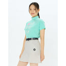 ベストスポーツ and per se（アンパスィ）製品。and per se リファインドライ 半袖モックネックシャツ(レディース) 25SS AFS9505V5