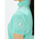 ベストスポーツ and per se（アンパスィ）製品。and per se リファインドライ 半袖モックネックシャツ(レディース) 25SS AFS9505V5