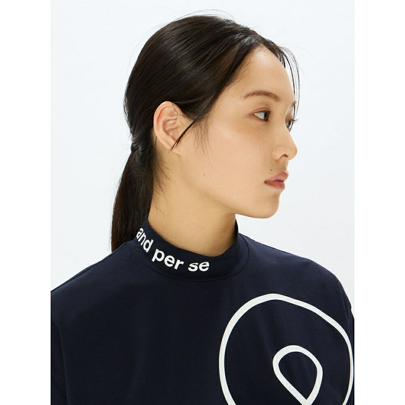 ベストスポーツ and per se（アンパスィ）製品。and per se リファインドライ FIBOモックネックシャツ(レディース) 25SS AFS9515V5