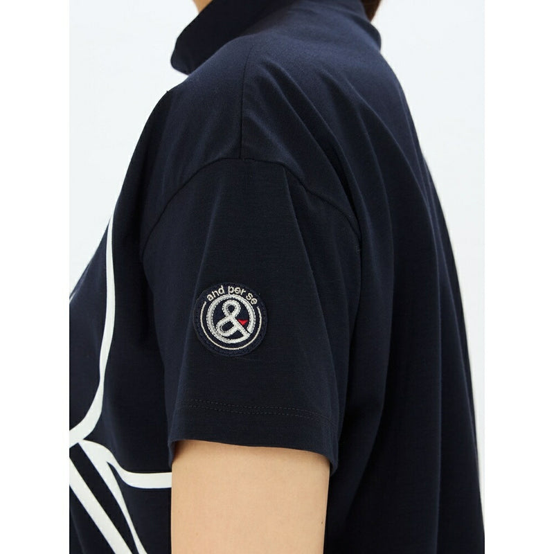 ベストスポーツ and per se（アンパスィ）製品。and per se リファインドライ FIBOモックネックシャツ(レディース) 25SS AFS9515V5