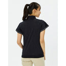 ベストスポーツ and per se（アンパスィ）製品。and per se ロゴジャカード半袖シャツ(レディース) 26SS AFS9626X4