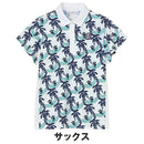 ベストスポーツ and per se（アンパスィ）製品。and per se プリンテッドSD 3Dワッフル半袖シャツ(レディース) 25SS AFS9665X3