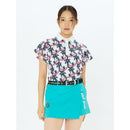 ベストスポーツ and per se（アンパスィ）製品。and per se プリンテッドSD 3Dワッフル半袖シャツ(レディース) 25SS AFS9665X3