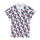 ベストスポーツ and per se プリンテッドSD 3Dワッフル半袖シャツ(レディース) 25SS AFS9665X3