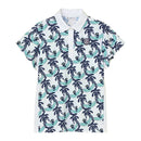 ベストスポーツ and per se プリンテッドSD 3Dワッフル半袖シャツ(レディース) 25SS AFS9665X3