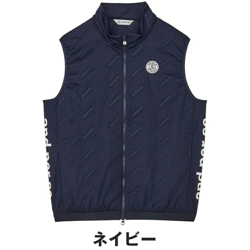 ベストスポーツ and per se（アンパスィ）製品。and per se エアジャスター中わたベスト(メンズ) 25FW AMF1015G3