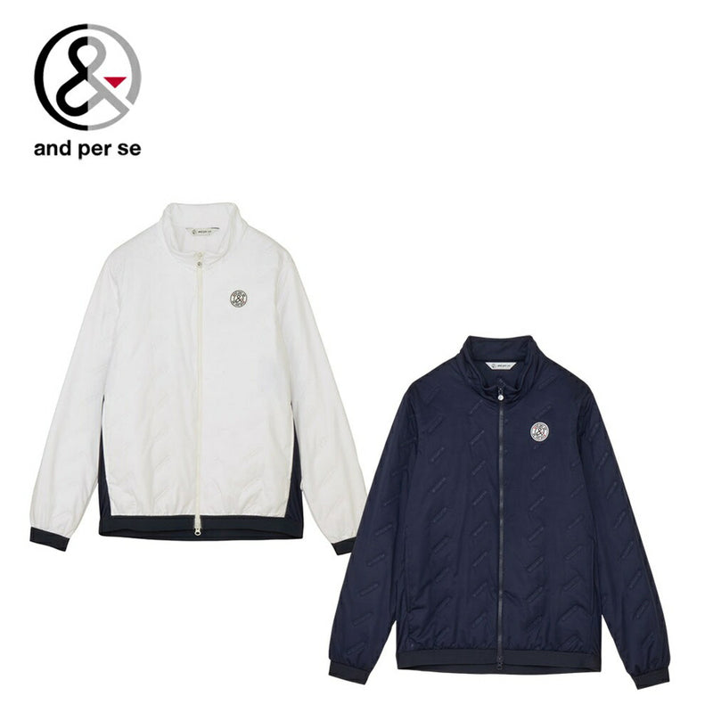 ベストスポーツ and per se（アンパスィ）製品。and per se エアジャスター中わたブルゾン(メンズ) 25FW AMF1115G3