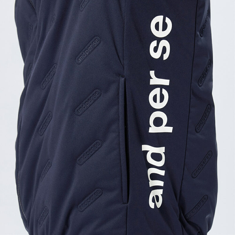 ベストスポーツ and per se（アンパスィ）製品。and per se エアジャスター中わたブルゾン(メンズ) 25FW AMF1115G3