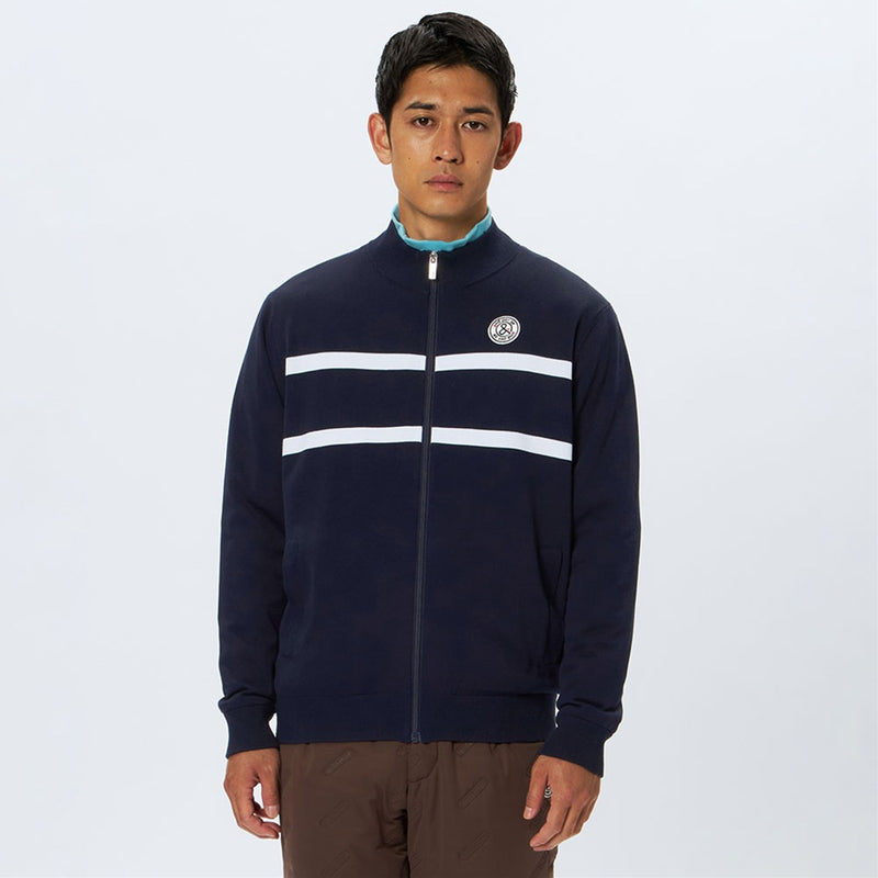 ベストスポーツ and per se（アンパスィ）製品。and per se ウインドシャッター防風ニットブルゾン(メンズ) 25FW AMF2915A3