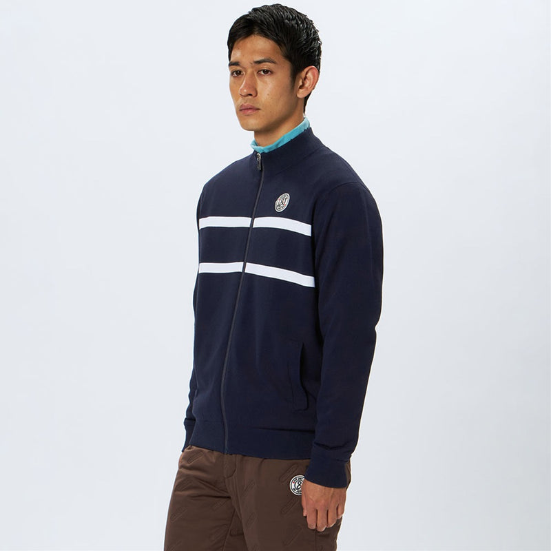 ベストスポーツ and per se（アンパスィ）製品。and per se ウインドシャッター防風ニットブルゾン(メンズ) 25FW AMF2915A3