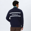 ベストスポーツ and per se（アンパスィ）製品。and per se ウインドシャッター防風ニットブルゾン(メンズ) 25FW AMF2915A3