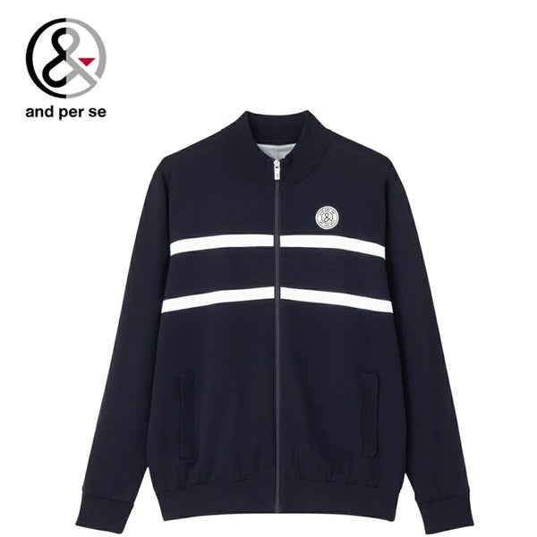 ゴルフ - ウェア and per se（アンパスィ）製品。and per se ウインドシャッター防風ニットブルゾン(メンズ) 25FW AMF2915A3