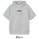 ベストスポーツ and per se（アンパスィ）製品。and per se ショットスムーザースウェット半袖フーディーシャツ(メンズ) 25FW AMF6505J1