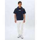 ベストスポーツ and per se（アンパスィ）製品。and per se ショットスムーザースウェット半袖フーディーシャツ(メンズ) 25FW AMF6505J1