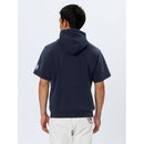 ベストスポーツ and per se（アンパスィ）製品。and per se ショットスムーザースウェット半袖フーディーシャツ(メンズ) 25FW AMF6505J1