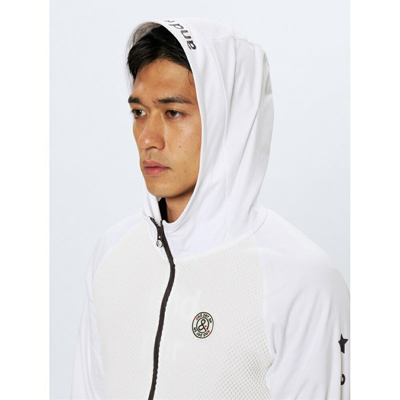 ベストスポーツ and per se（アンパスィ）製品。and per se エアレーテックメッシュ フーディーブルゾン(メンズ) 25FW AMF6915J2