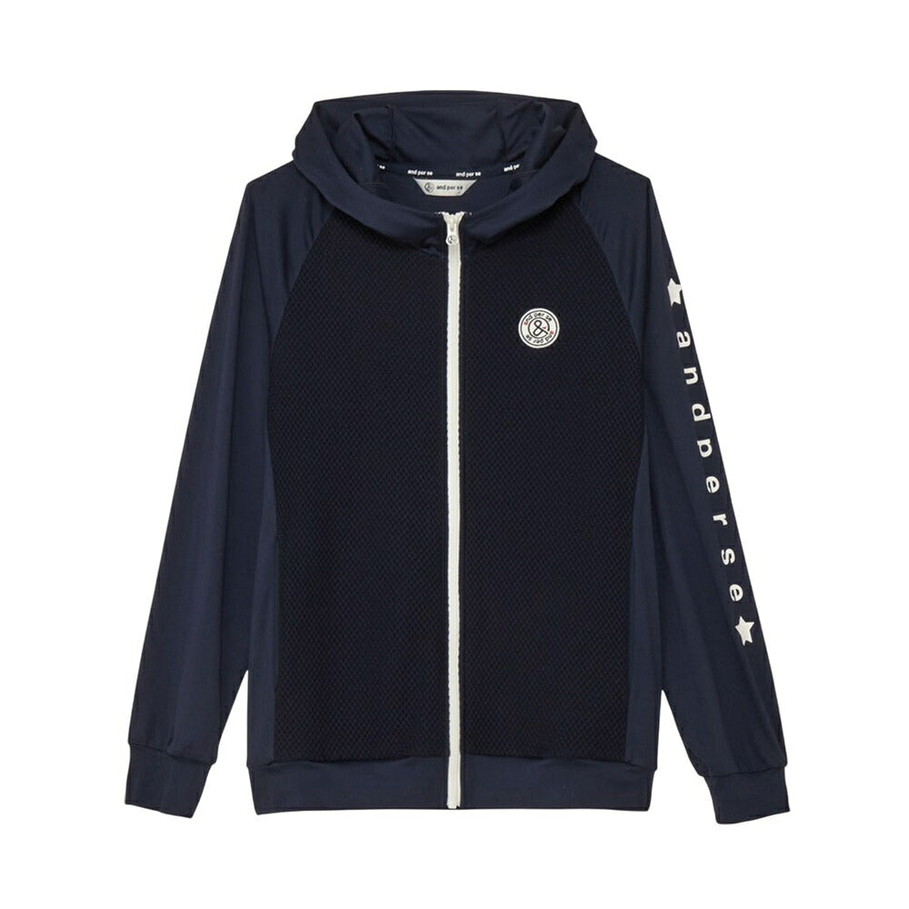 and per se エアレーテックメッシュ フーディーブルゾン(メンズ) 25FW