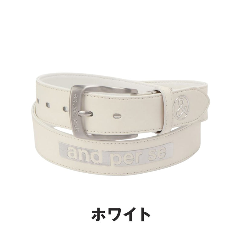 ベストスポーツ and per se（アンパスィ）製品。and per se ベルト(メンズ) 25FW AMF7425
