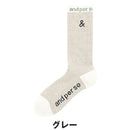ベストスポーツ and per se（アンパスィ）製品。and per se ロングソックス(メンズ) 25FW AMF8124