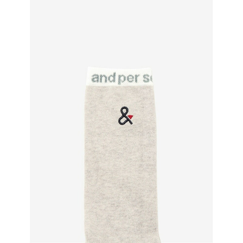 ベストスポーツ and per se（アンパスィ）製品。and per se ロングソックス(メンズ) 25FW AMF8124