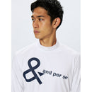 ベストスポーツ and per se（アンパスィ）製品。and per se マシュマロジャージー長袖モックネックシャツ(メンズ) 25FW AMF9225W2