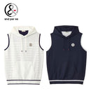 ベストスポーツ and per se（アンパスィ）製品。and per se アクティブニット フーディーベスト(メンズ) 25SS AMS2005A1