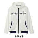 ベストスポーツ and per se（アンパスィ）製品。and per se エアロスウェット フーディーブルゾン(メンズ) 25SS AMS6905J2