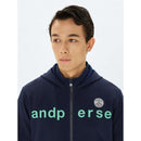 ベストスポーツ and per se（アンパスィ）製品。and per se エアロスウェット フーディーブルゾン(メンズ) 25SS AMS6905J2