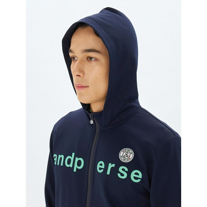 ベストスポーツ and per se（アンパスィ）製品。and per se エアロスウェット フーディーブルゾン(メンズ) 25SS AMS6905J2