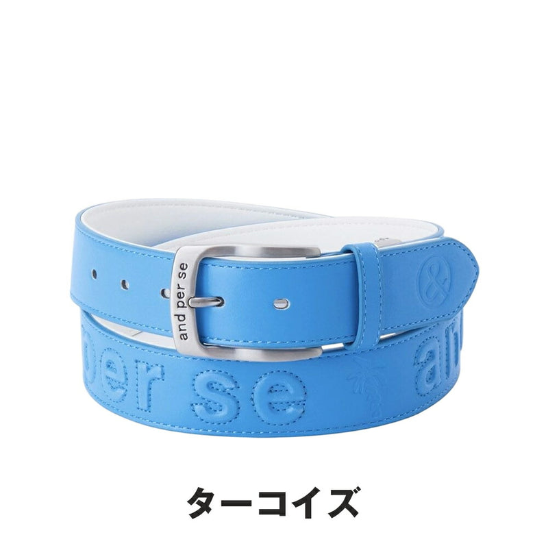 ベストスポーツ and per se（アンパスィ）製品。and per se ロゴベルト(メンズ) 25SS AMS7405