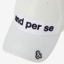 ベストスポーツ and per se（アンパスィ）製品。and per se ラッセルメッシュキャップ(メンズ) 25SS AMS8435