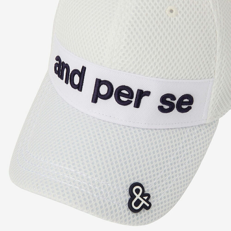 ベストスポーツ and per se（アンパスィ）製品。and per se ラッセルメッシュキャップ(メンズ) 25SS AMS8435