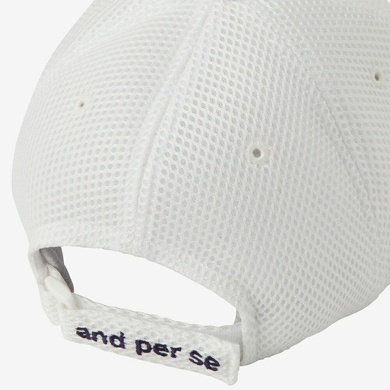 ベストスポーツ and per se（アンパスィ）製品。and per se ラッセルメッシュキャップ(メンズ) 25SS AMS8435