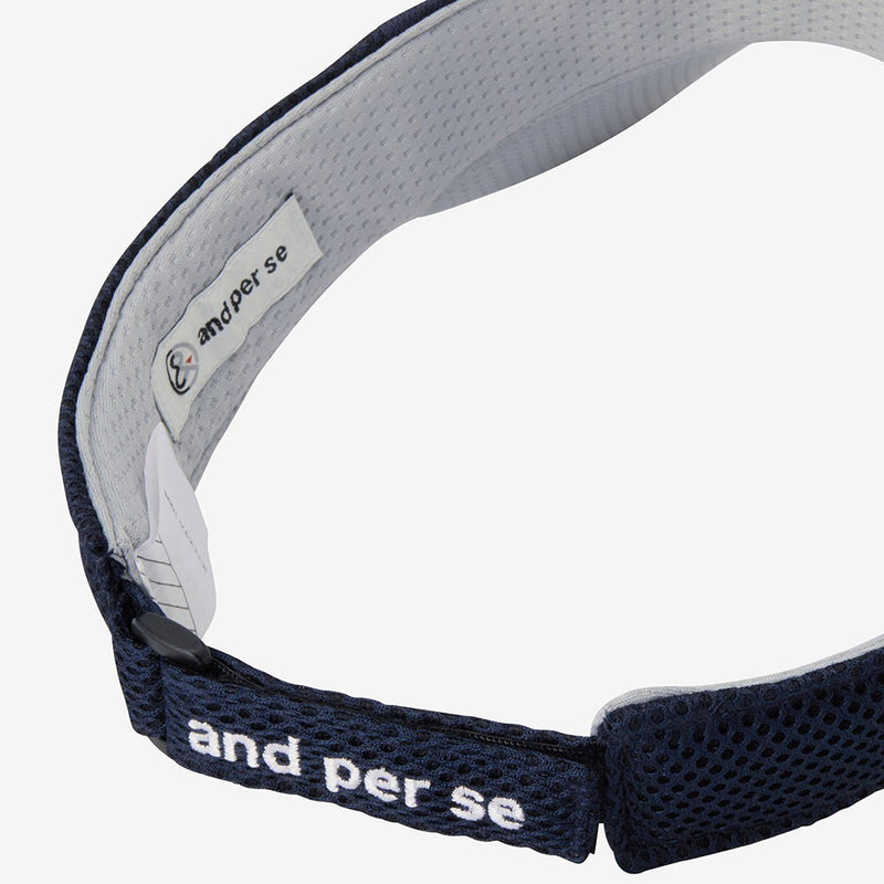 ベストスポーツ and per se（アンパスィ）製品。and per se ラッセルメッシュバイザー(メンズ) 25SS AMS8735