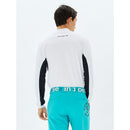 ベストスポーツ and per se（アンパスィ）製品。and per se ソルケアハニカム長袖モックネックシャツ(メンズ) 25SS AMS9265V9