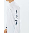 ベストスポーツ and per se（アンパスィ）製品。and per se ソルケアハニカム長袖モックネックシャツ(メンズ) 25SS AMS9265V9