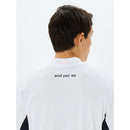 ベストスポーツ and per se（アンパスィ）製品。and per se ソルケアハニカム長袖モックネックシャツ(メンズ) 25SS AMS9265V9