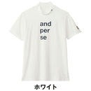 ベストスポーツ and per se（アンパスィ）製品。and per se リファインドライ 半袖モックネックシャツ(メンズ) 25SS AMS9505V5