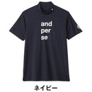 ベストスポーツ and per se（アンパスィ）製品。and per se リファインドライ 半袖モックネックシャツ(メンズ) 25SS AMS9505V5