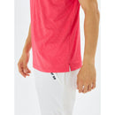 ベストスポーツ and per se（アンパスィ）製品。and per se スイングドライエンボスワッフルボタンダウン半袖シャツ(メンズ) 25SS AMS9645X5