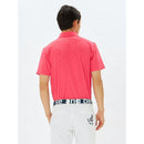 ベストスポーツ and per se（アンパスィ）製品。and per se スイングドライエンボスワッフルボタンダウン半袖シャツ(メンズ) 25SS AMS9645X5