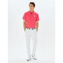 ベストスポーツ and per se（アンパスィ）製品。and per se スイングドライエンボスワッフルボタンダウン半袖シャツ(メンズ) 25SS AMS9645X5