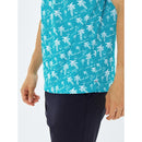 ベストスポーツ and per se（アンパスィ）製品。and per se ソルケアプリンテッド半袖スキッパーシャツ(メンズ) 25SS AMS9685X9