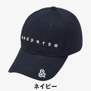 ベストスポーツ and per se（アンパスィ）製品。and per se スタンダードキャップ(ユニセックス) 26FW AUA8406