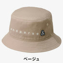 ベストスポーツ and per se（アンパスィ）製品。and per se ポリエステルツイルバケットハット(ユニセックス) 26FW AUA8606