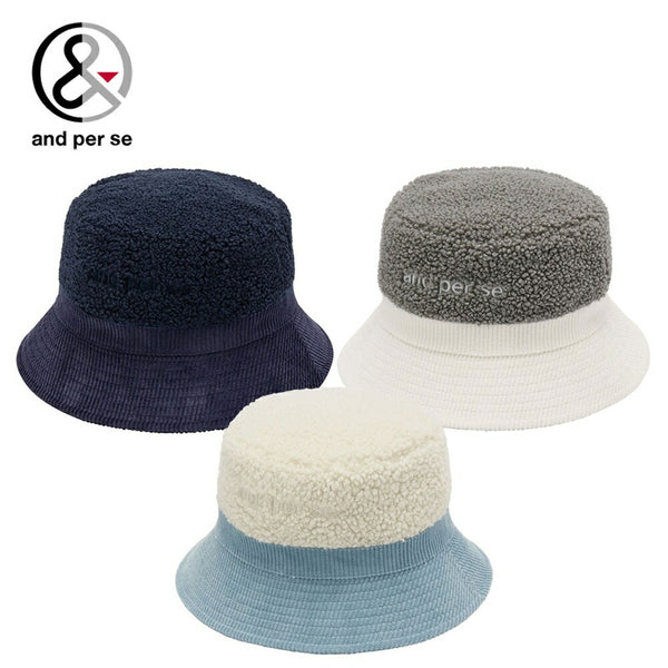 ゴルフ - ヘッドウェア and per se（アンパスィ）製品。and per se リバーシブルハット 25FW AUF8625