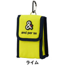 ベストスポーツ and per se（アンパスィ）製品。and per se 距離計ポーチ(ユニセックス) 26SS AUS7056