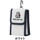 ベストスポーツ and per se（アンパスィ）製品。and per se 距離計ポーチ(ユニセックス) 26SS AUS7056