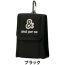 ベストスポーツ and per se（アンパスィ）製品。and per se 距離計ポーチ(ユニセックス) 26SS AUS7056
